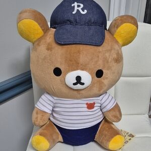 Cute Brown Bear Plush with Hat
